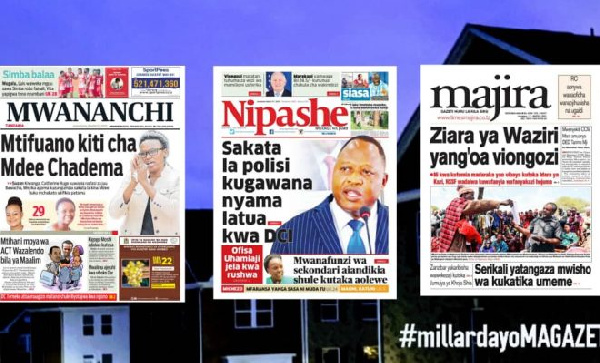 Habari kubwa za Magazeti ya Tanzania leo March 17, 2021