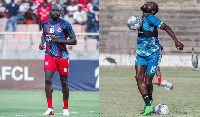 Beki Onyango akijifua