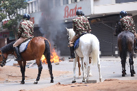 Hali ilivyo Nairobi, polisi watinga mtaani na farasi