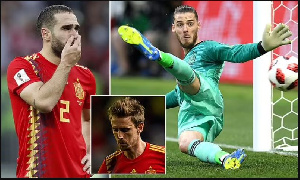 David De Gea, Dani Carvajal Na Nacho Monreal