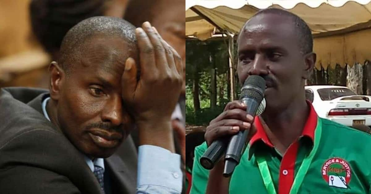 Sossion ataja sababu ya kulia wakati akitangaza kujiuzulu: