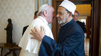 Papa Francis akutana na Sheikh Ahmed al-Tayeb