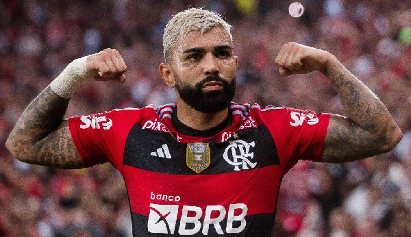 Mshambuliaji wa klabu ya Flamengo ya nchini Brazil Gabriel Barbosa