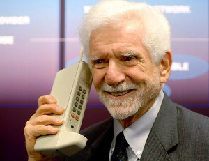 The First Cell Phone Call Was Made On Motorola Phone In 1973 It Weighed 1