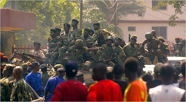 Chama cha upinzani Guinea, chaunga mkono jeshi la mapinduzi