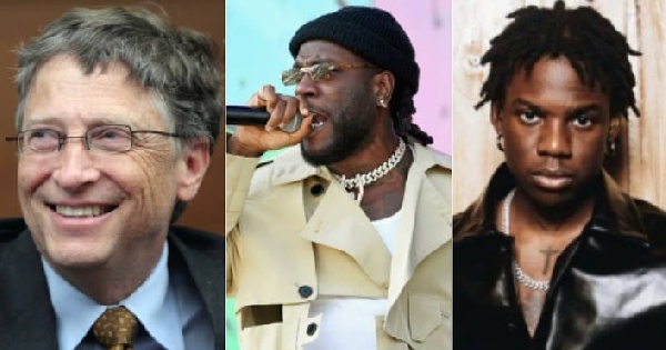 Bill Gates awataja Rema, Burna Boy