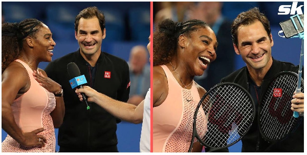 Serena amkaribisha Roger Federer kwenye Klabu ya Tenisi ya Wastaafu