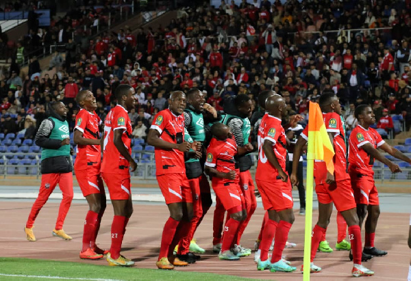 Wydad wakiwa kwao wachezea kichapo cha Jwaneng Galaxy