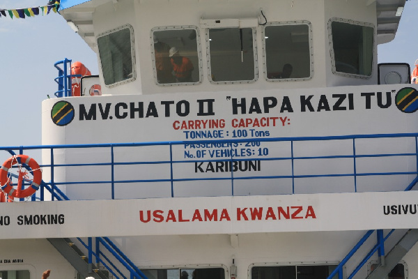 Kivuko cha MV  Chato kuanza kazi