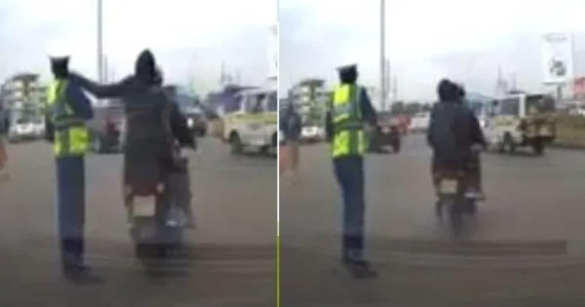 NPS: Video inayosambazwa mitandaoni ikimuonesha askari akipokonywa simu ni feki