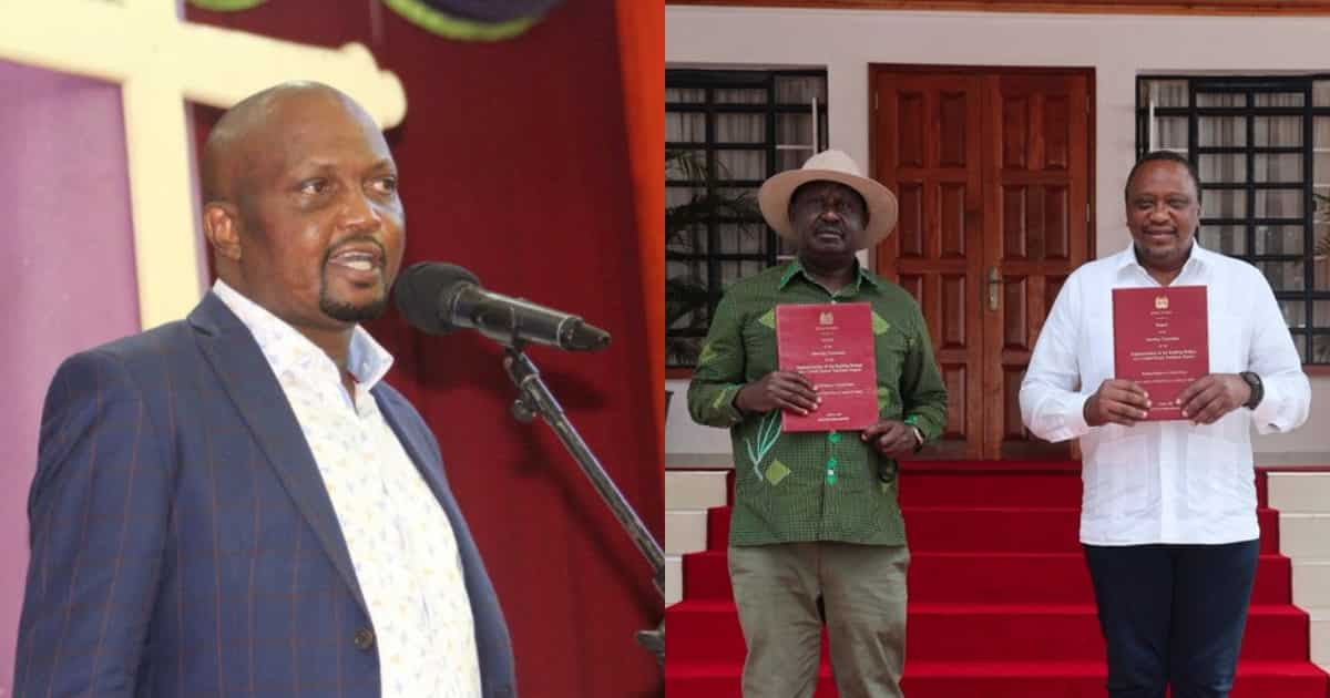 Moses Kuria amtaka Raila kujiondoa kwenye handisheki, asema imempaka tope