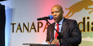 Tanapa Spokesperson Pascal Shelutete