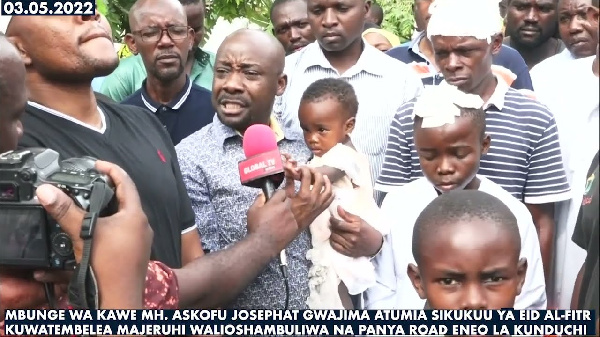 Gwajima baada ya kuwatembelea majeruhi wa Panya Road