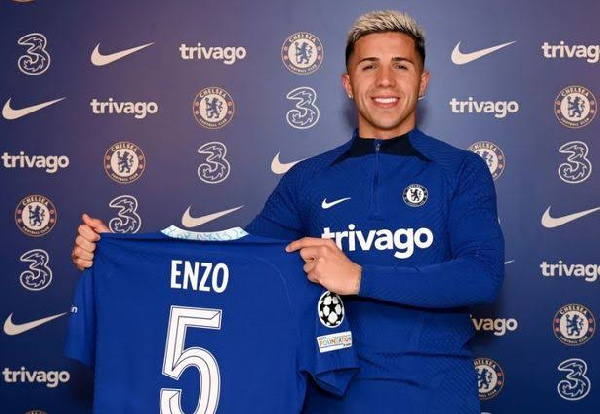 Kiungo wa Chelsea, Enzo Fernandez