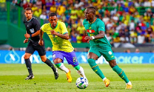 Sadio Mane Action Brazil Vs Senegal