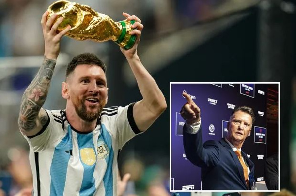 Luis Van Gaal: Kombe la Dunia lilipangwa kwa ajili ya Messi