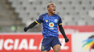 Cape Town City S Khanyisa Mayo Celebrates After Scoring Against Chippa United.jpeg