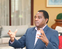 Rais wa Zambia Hakainde Hichilema