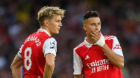 Gabriel Martinelli na Martin Odegaard