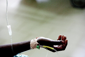 Patient With An Intravenous Drip Mauro Fermarielloscience Photo Library