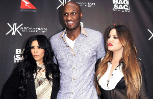 1557 Kim Kardashian And Lamar Odom