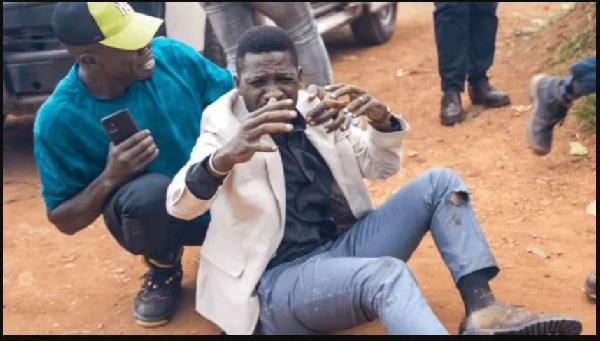 Bobi Wine apigwa risasi