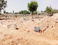 The exhumation happened at the Gandun Albasa cemetery on Monday and drew a crowd