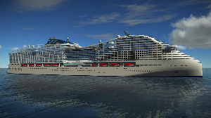 Cruise Ship Body 3 Render