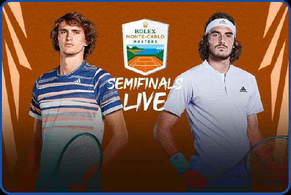 Zverev vs Tsitsipas Nusu Fainali ya Monte Carlo Master