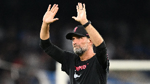 Jurgen Klopp Handa Up