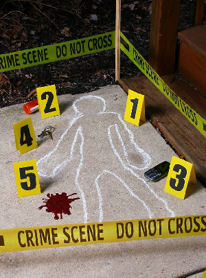 Crime Scene Decoration  Mw 133583 2