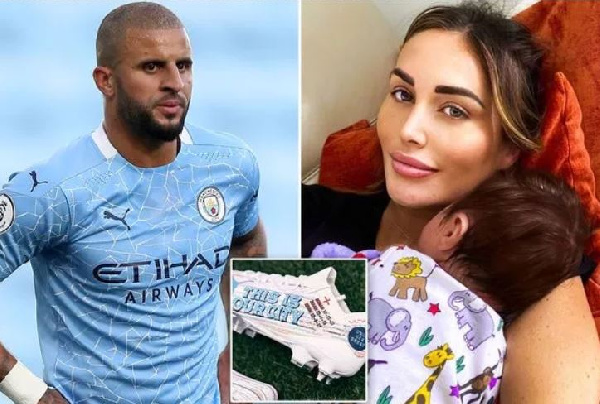 Mchepuko wa Kyle walker wajitokeza na mtoto