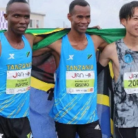 Watanzania wang'ara NAGAI Marathon Japan