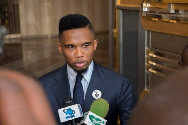 Samuel Etoo, Rais wa Shirikisho la Soka Cameroon