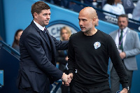 Pep Guardiola na Steven Gerrard