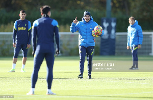 Conte Spurs Training