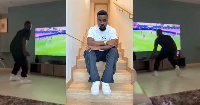 #AFCON: Sarkodie Ataka Kuvunja TV Yake Morocco Ikiipiga Ghana