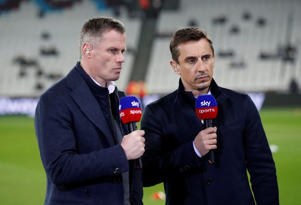 Gary Neville na Jamie Carragher