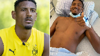 Nyota wa timu ya Taifa ya Ivory Coast Sebastian Haller