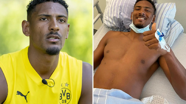 Nyota wa timu ya Taifa ya Ivory Coast Sebastian Haller