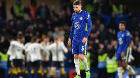 Kiungo wa Chelsea, Jorginho akiwa haamini matokeo waliyoyapata