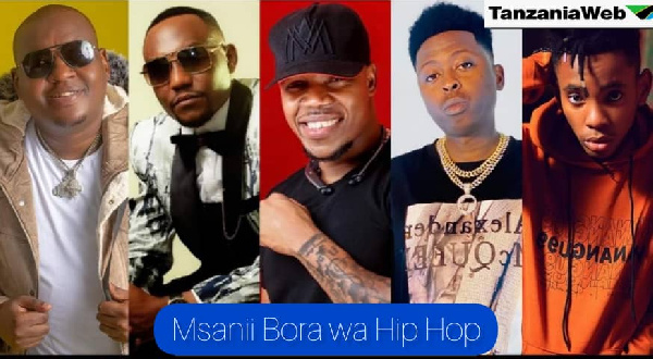 Orodha ya wasanii wanaowania tuzo ya Msanii Bora wa Hip Hop wa Mwaka