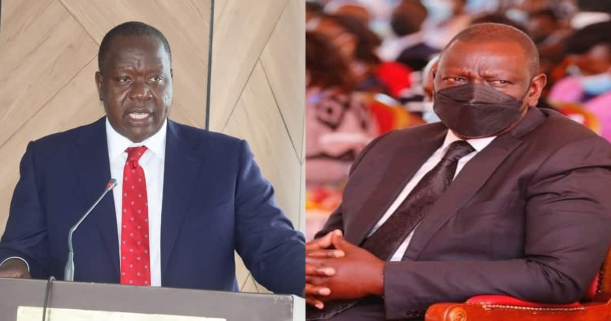 Waziri Matiangi amkashifu DP Ruto vikali