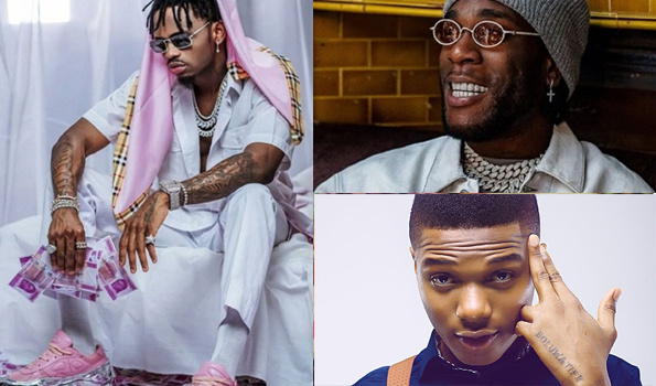 Jeje wa Diamond wadaiwa kufanana na wimbo wa Wizkid, Burna Boy