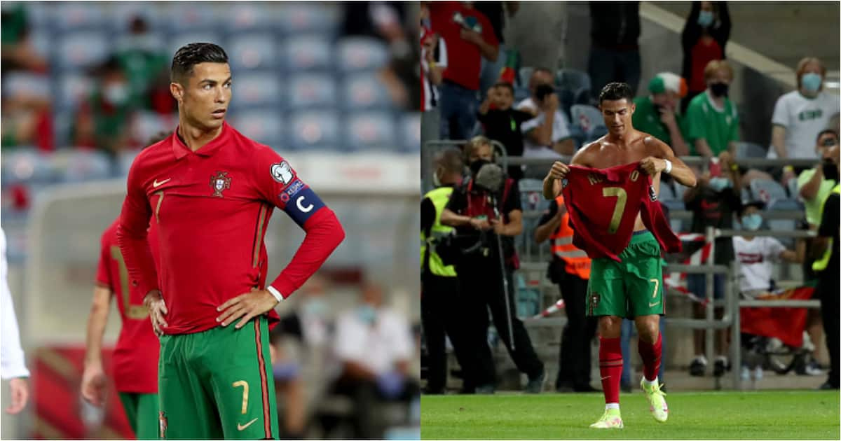 Ronaldo apigwa marufuku kwa kuvua shati kusherehekea kuvunja rekodi ya kimataifa