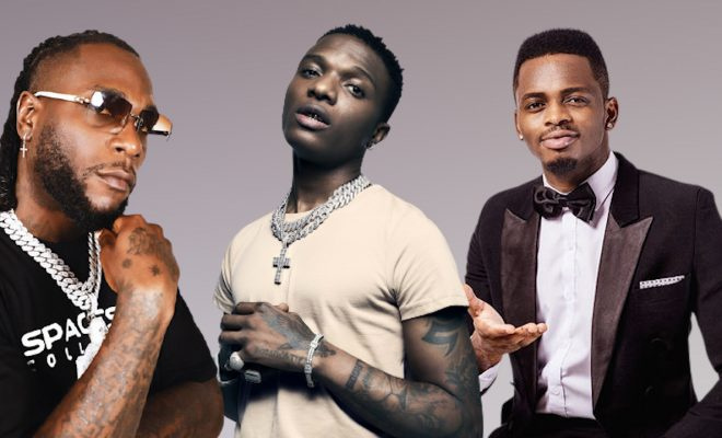 Burna Boy, Wizkid na Diamond kipengele kimoja Afrima 2021