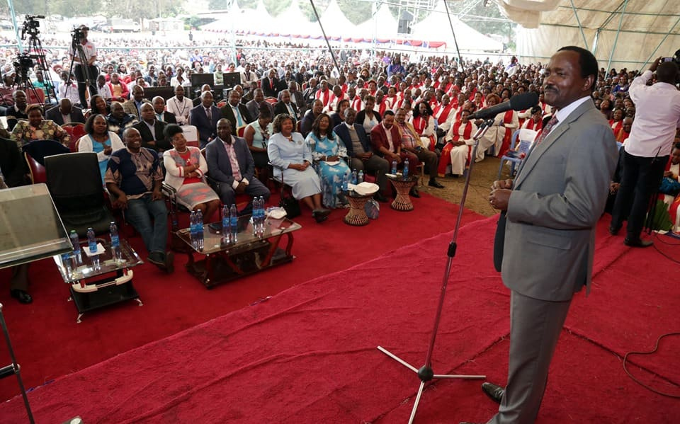 Nitakuwa fala sasa kumuunga Raila mkono Kuwania Urais 2022, Kalonzo Asema