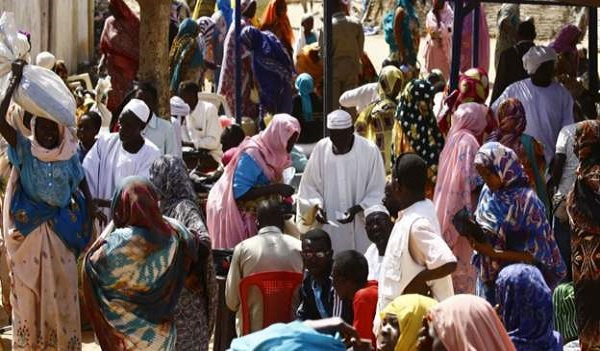 Many people in Darfur already live in displacement camps following years of instability