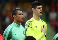 Mlinda mlango wa Real Madrid Thibaut Courtois amfagilia Ronaldo