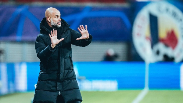 Meneja wa Man City Pep Guardiola